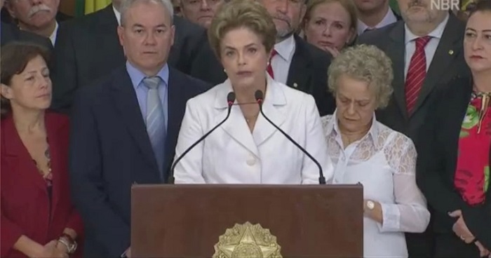 Dilma Rousseff llama a movilizarse contra el “golpe“